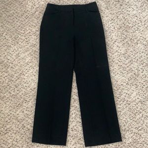 WHBM black pants size zero regular